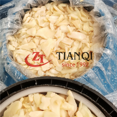 Кралска стрида в саламура в барабан